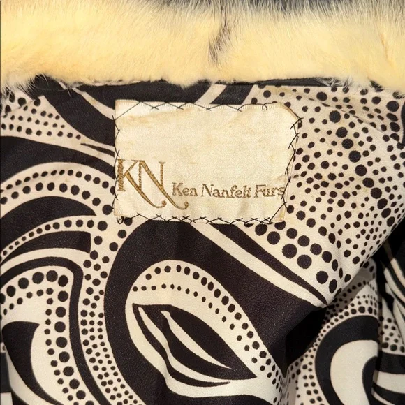 Chic Ken Nanfelt Fur and Leather Patterned Jacket - Picture 8 of 8